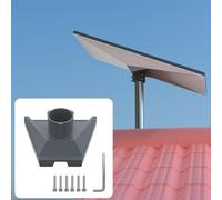 TIUIHU Support Starlink Gen 3, adaptateur de roue Starlink, support de tube Starlink, Starlink Pole Mount Gen 3, pour adaptateur Starlink Gen 3 de 1" à 2,1"