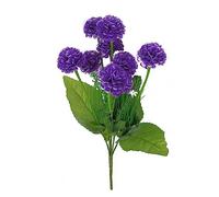 Tiuimk Boule de fleur d'hortensia artificielle 9 têtes - Violet