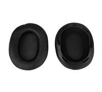 Tiuimk Coussinets en cuir protéiné pour Sony MDR-1R - Remplacement facile à clipser - Noir