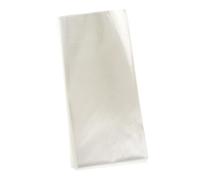 Tiuimk Lot de 100 sachets plats transparents pour biscuits - 12 x 25 cm - Idéal pour décoration de fête et friandises