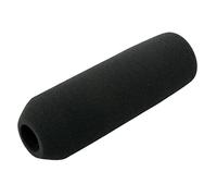 Tiuimk Pare-vent pour microphone d'entrevue 12 cm, noir, housse en mousse, protège contre les interférences du vent et les craches