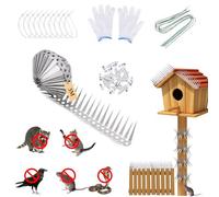 Tiusixsy Tuyau de Descente Protection Contre Les Martres, Bande Anti Fouine, Ceinture Anti Chats pour Arbre et Gouttière Piege a Fouine, Ratons Laveurs et Chats pour Toit, Gouttière et la Maison (3M)