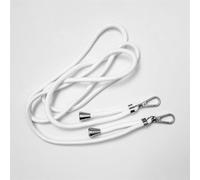 TIVAS Longe de Cordon de bandoulière à Double Crochet pour téléphone Portable Sangle réglable Universelle audacieuse 6mm de Long Pince à Lacet Cou accrocher la Corde d'attache