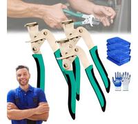 Tivayo Car Clip Pliers/Disassembly Tools, Car Clip Pliers Tool, Heavy-Duty Alloy Steel, Ergonomic Anti-Slip Grip, Efficient Multi-Functional Automotive Snap Plier,Easily Remove Various Fasteners (3pc)