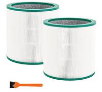 Lot de 2 véritables filtres HEPA pour purificateur d'air Dyson Pure Cool Link TP01, TP02, TP03, AM11, BP01, comparé à la pièce # 968126-03