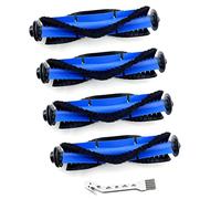 Tivcroxs Lot de 4 brosses roulantes en polycarbonate compatibles avec robot aspirateur Eufy RoboVac 11S, 30C, G30, 15T, 12, 35C, 15C MAX, 30C MAX, G30 Edge