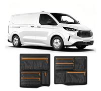 tivekeo 2PCS Sacs de Rangement compatibles avec Ford Transit Custom 2006-2023, Organisateur de Sac pour Portes Arrière, Organisateur de Rangement pour Porte de Grange, Polyester 1680D