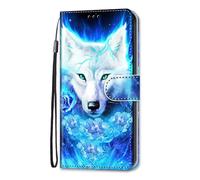 Tivenfezk Nadoli Coloré Portefeuille Coque pour Samsung Galaxy A25 5G,Drôle Animal Fleur Papillon Séries Cuir Magnétique Flip Housse Etui avec Fentes pour Cartes et Dragonne