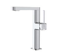 Tivezlor Robinet de salle de bain haut de 27,9 cm, robinet d'évier de salle de bain à trou unique, pivotant à 360 °, robinet d'évier de salle de bain moderne robinet mitigeur de lavabo en laiton à