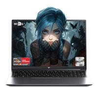 Tivique 15.6" Ordinateur Portable FHD avec processeur N150 Jusqu’à 3.6GHz, Ordinateur Portable 16GB RAM avec SSD 512GB