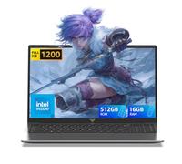 Tivique Ordinateur Portable 16 Pouces Full HD 16GB DDR4 512GB SSD Extensible à 2TB, N97, Caméra avec Cache Physique, Autonomie Prolongée, pour Le Bureau et Les Études