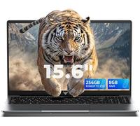 Tivique Ordinateur Portable,18,5" pc Portable FHD 4 Cœurs 16Go RAM 512Go SSD,(Processeur N150, 8000mAh),IPS 1920x1080 Pantalla,Écran FHD, HDMI & USB-C, 3X USB3.2, Laptop Léger pour Études et Bureau