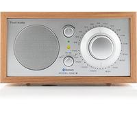 Tivoli Audio Model ONE Bluetooth - Poste Radio Vintage Retro en Bois Petite Radio Cuisine AM / FM Secteur Enceinte Bluetooth Radio - Bois Argent