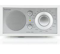 Tivoli Audio Model ONE - Poste Radio Vintage Retro en Bois - Petite Radio Cuisine AM / FM sur Secteur - Entrée Jack - Enceinte Radio Transistor Design - Blanc
