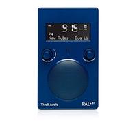 Tivoli Audio PAL+BT - Radio Reveil Vintage Rechargeable 16H de Batterie - Enceinte Bluetooth Portable Retro avec écran LED - Poste Radio Design Dab+/FM avec télécommande - Résistant à l'eau (Blue)