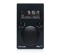 Tivoli Audio PAL+BT - Radio Reveil Vintage Rechargeable 16H de Batterie - Enceinte Bluetooth Portable Retro avec écran LED - Poste Radio Design Dab+/FM avec télécommande - Résistant à l'eau (Black)