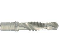 Tivoly 1050294080125 Foret Taraudeur et Fraiseur Hss, Queue Hexagonale, Ø M8x125
