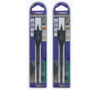 Tivoly 10802522600 Mèche bois plate Ø 26 mm (Lot de 2)