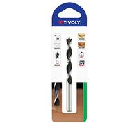 TIVOLY 10863820300 - Broca madera 3 puntas EXTRA de 3 mm largo 61 mm profundidad de corte 33 mm con mango cilíndrico (Envase de 6 pz.)
