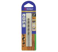 Tivoly 10864021200 Foret Bois Technic, Queue Cylindrique, Usage Intensif Ø 12mm