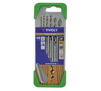 Tivoly 10864070002 Coffret de Forets Bois Technic Gradués, Gris, Bronze, Set de 6 Pièces