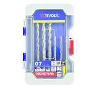 Tivoly 10901070005 Mallette Ranger T7 Coffret 7pcs Forets Béton SDS+ TECHNIC