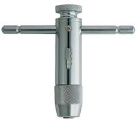 Tivoly 11100310002 Tourne a Gauche Porte Tarauds Réversible à Cliquet, Ø 4,5-6,5mm