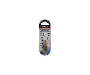 TIVOLY 11111120002 - Kit Extractor de tornillos N°2-3. Para extraer puntas dañadas Ø2>8 mm con su atornillador-destornillador