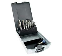 Tivoly 11437070001 Coffret 12pcs Forets Hss Queue Hexa 6,35mm Fhx12 Hexa, Contient Ø 3 à 7 Mm Par 1/2+8+9+10 Mm