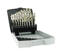 TIVOLY 11451070015 - Estuche E RECTIF 19 brocas metal punta en cruz HSS Ø 1>10 mm x 1/2