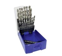TIVOLY 11451070017 - Estuche G RECTIF 25 brocas metal punta en cruz HSS Ø 1>13 mm 1/2