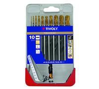 Tivoly – Forets métaux CLIPSTER A23 TECHNIC STEAM HSS TiN 11453170001 – Coffret 10 forets Ø 1–10 mm