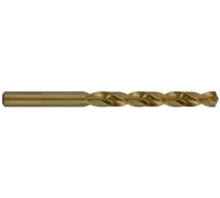 TIVOLY 11468521000 - Broca para metal HSSE5 Mango cilíndrico TECHNIC COBALT diámetro 10 mm largo 133 mm profundidad de corte 87 mm