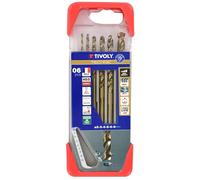 Tivoly Forets métal Clipster A31 Technic Cobalt – gradés Ø 2-3-4-5-6 et 8 mm