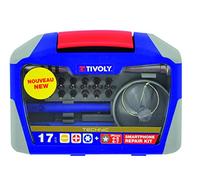 Tivoly 11501570043 Ouverture/Réparation de Smartphone, Gris, Set de 17 Pièces