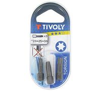 Tivoly 11520521000 Embout de Vissage Torsion pour Vis Torx Tx10