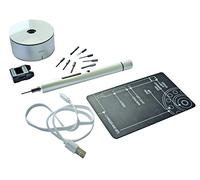 Tivoly 11521370009 Mini Tournevis Électrique de Précision, Aluminium, Set de 15 Pièces