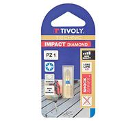 Tivoly 11523220100 Embout de Vissage Diamant Impact Torsion pour Vis Pozidriv Pz1