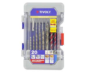 Tivoly 11901170054 Mallette Ranger T20 Mixte Perçage Métal/Bois/Béton/Carrelage/Ceram