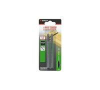 Tivoly - 2 Lames De Scie Sauteuse Coupe Droite Coupe Précise Attache Type T Pour Découpe Du Bois Tendre Pour Découpe Du Bois Aggloméré