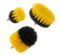 Tivoly 3 BROSSES POLYPROPYLENE MIXTES : PLATE & RONDE
