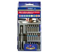 Tivoly Coffret embouts précision 11501570026 - 35 pièces (33 embouts+porte-embout magn.+tournevis)