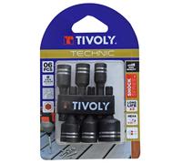 Tivoly 6 noix de serrage magnétiques Ø 6 à 13 mm -IMPACT