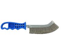 Tivoly Brosse ERGONOMIQUE - convexe - Garniture INOX ondulé