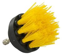 Tivoly • Brosse Polypropylène Plate • Ø50mm • Fil Souple • Nettoyage Facile Tous Matériaux sans Rayures • pour Perceuse