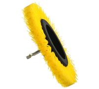 TIVOLY - Brosse Polypropylène Ronde - Ø140mm - Fil Souple - Nettoyage Facile Tous Matériaux sans Rayures - Pour Perceuse