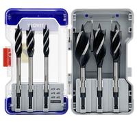 Tivoly Coffret 6 forets bois 4 taillants queue hexagonale Ø 12 à 32mm