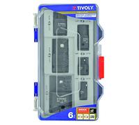 TIVOLY - Coffret 6 Pièces de Réducteurs & Augmentateurs de Douilles à Choc - Pour Boulonneuse & Visseuse à Choc avec Adaptateur