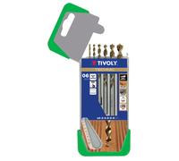 Tivoly • Coffret de 6 Forets Bois Technic Gradués contenant les