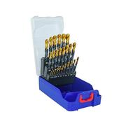 TIVOLY - Coffret Forets Métaux Haute Performance - Pour Perçage Métaux, Cuivre, Aluminium, Fonte, Inox - 25 Forets HSS Ø 1 à 13 mm